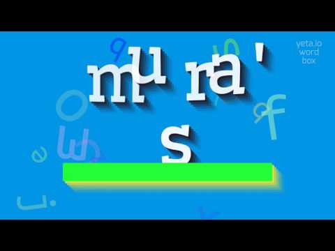 HOW TO SAY MURA'S? #mura's