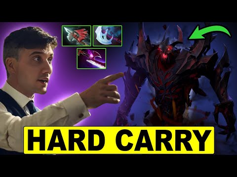 Arteezy's Shadow Fiend Ultra Hard CARRIES this GAME (ft. Satanic)