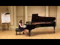 Berkovich, Variations on a Ukrainian Folk Tune - Olha Metenko,  Ms Olga's Piano Studio