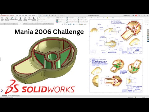 SolidWorks Model Mania 2006 Master the Challenge with this Tutorial