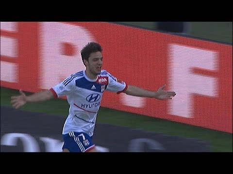 But Clément GRENIER (8') - Olympique Lyonnais - Toulouse FC (3-1) / 2012-13