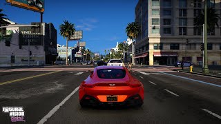 GTA 5 Graphics Mod Gameplay Showcase And Ray Tracing With Lively Vegetation And NVE On RTX2060