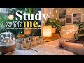 4 HOUR Study With Me Rain Sounds Lofi Bgm Pomodoro 50 10 Day177