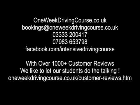 Intensive Driving Courses Lichfield
