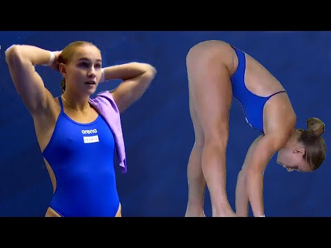 Helle Tuxen | Highlights | Women's diving | Sport girl | 10M Platform #diving #sportgirls
