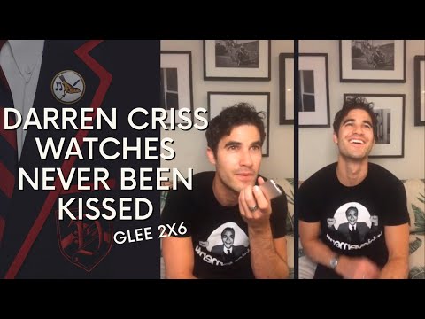 Darren Criss watches Glee's "Never Been Kissed" IG livestream (11-09-20)