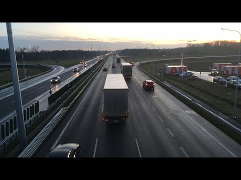 Autostrada A2 w Poznaniu - otwarcie 3 pasa