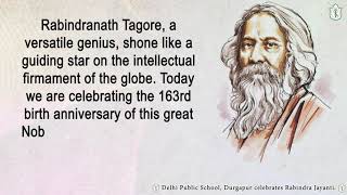 Rabindra Jayanti | Delhi Public School Durgapur | Rabindra Jayanti 2024 Celebration | DPS Durgapur Thumbnail