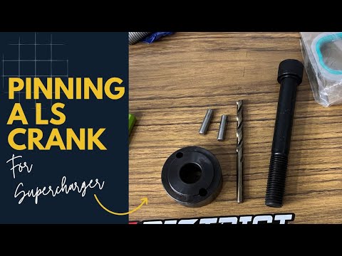 Pinning a ls Crank for superchargers !