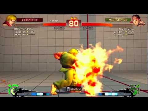 SSF4 AE 2012 - MMS BISDA (Ken) Vs KaizenMaster (Ryu) - Casuals 09.28.2012