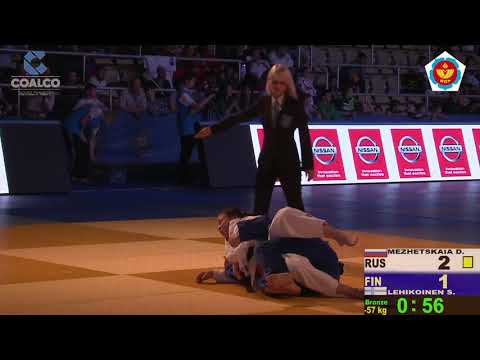 57 kg Mezhetskaia D Lehikoinen S 16 05 2015 Т1 Кубок Европы по дзюдо среди мужчин и женщин, ОРЕНБУРГ