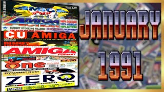 Cover Disk Face Off XL! January 91 - Format, Action, The One, CU , Amiga Fun, Zero