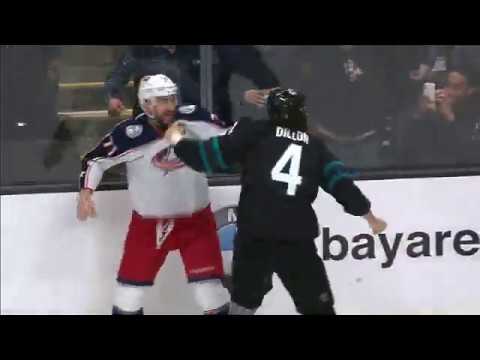 Nick Foligno vs. Brenden Dillon Fight (Jan. 9, 2020)