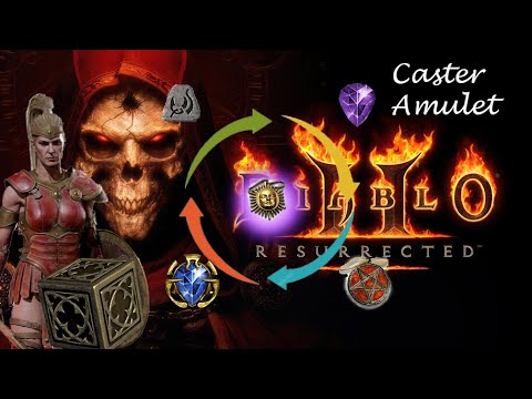 Diablo 2 Resurrected - Crafting - Are We Gone Get GG Caster Amulet?Let's TheJourneyContinues..part1