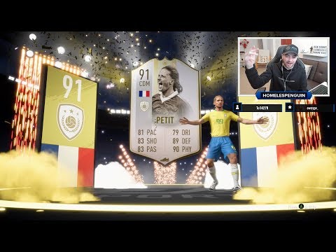 MY FIRST PRIME ICON MOMENTS CARDS!!! *EMMANUEL PETIT* 91 RATED SBC!!! FIFA 19 ULTIMATE TEAM