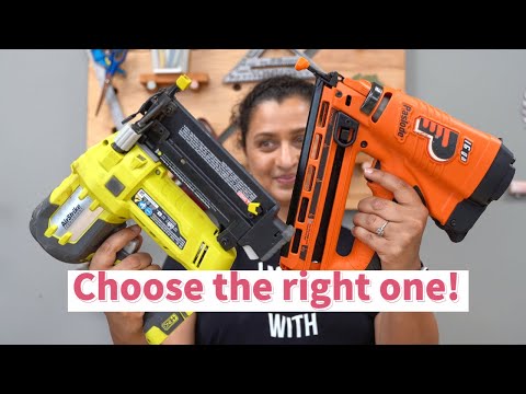 Which Nail Gun Do I Buy (for Beginners) | Finish vs. Brad vs. Pin nailer