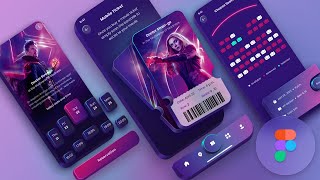 UI Design: Movie Tickets Booking App - Full course