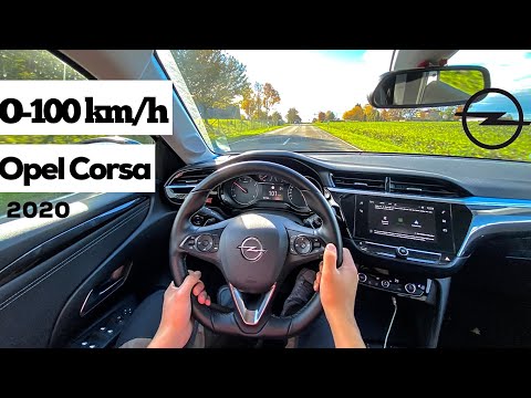 2020 | OPEL CORSA 1.2 Turbo - 0-100 Km/ Acceleration POV Drive 🚗