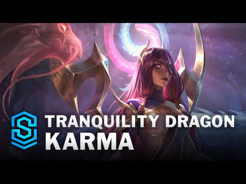 Tranquility Dragon Karma Skin Spotlight - League of Legends