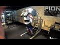 LOWER workout w/ J. McAndroid 405 for reps DL, belt squats!