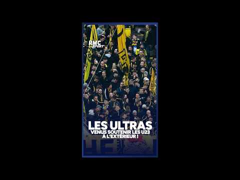 Les Ultras de Dortmund ENCOURAGENT AUSSI la réserve du club en déplacement !