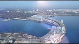 preview picture of video 'ЗАПОРОЖЬЕ Днепровская ГЭС '