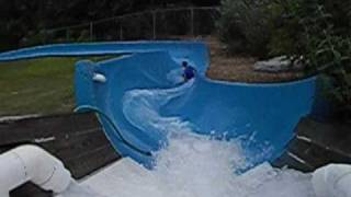 preview picture of video 'Water Slide at Fort Bluff Camp'
