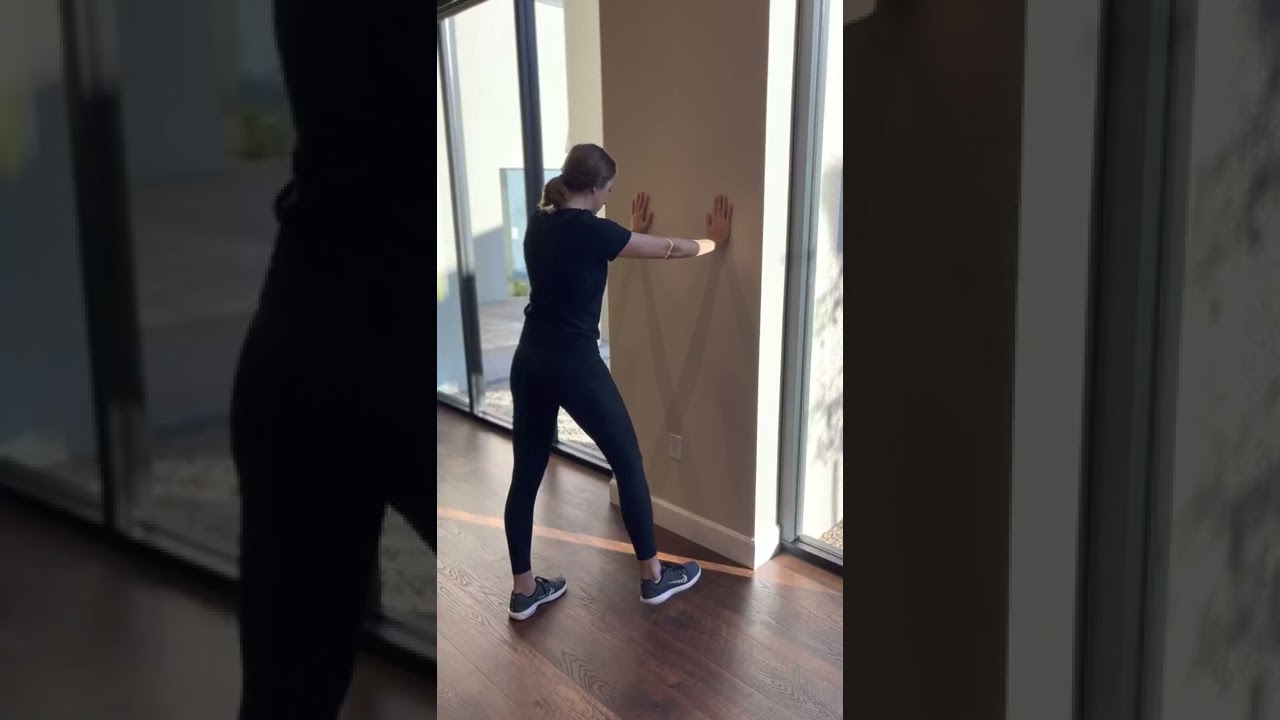 Standing hip adduction - Fit Family Physical Therapy - YouTube