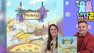 Fromage - A Non-Gamer's Review Of This Cheese Making Game On A Rotating Board!