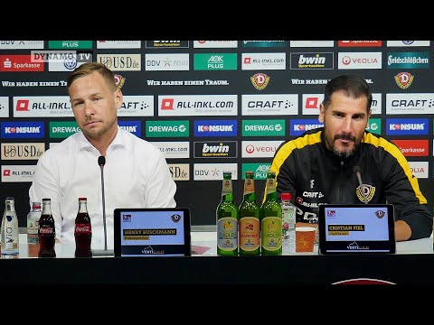 1. Runde DFB-Pokal | TUS - SGD | Pressekonferenz vor dem Spiel