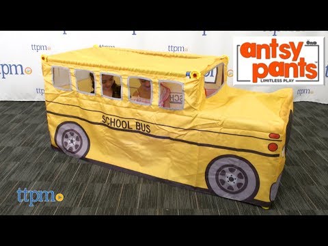 Build and Play Vehicle Kit School Bus from Antsy Pants