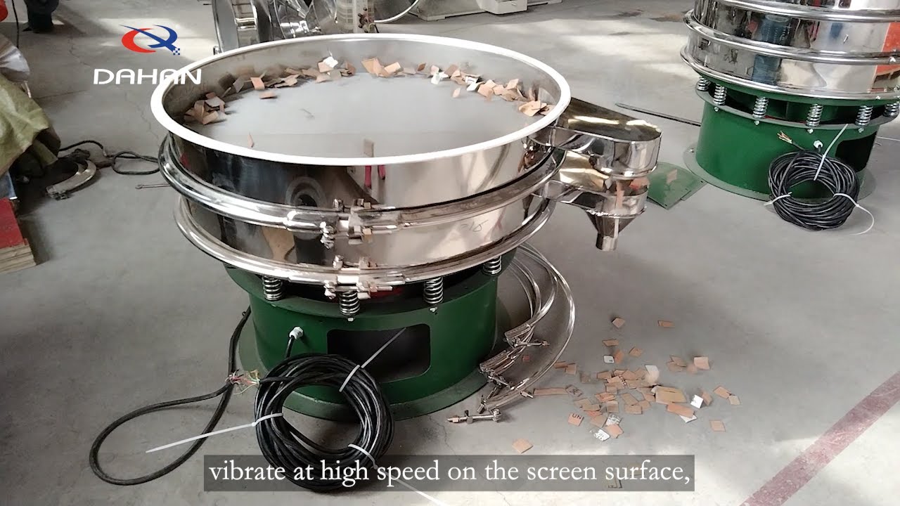 High frequency vibrating screen mechanical