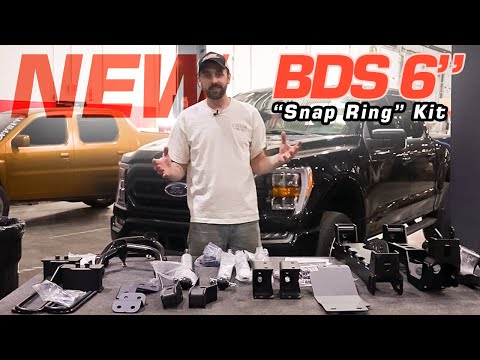 21-23 Ford F-150 BDS Suspension 6" Snap Ring Coilover Lift Kit | Overview and Install