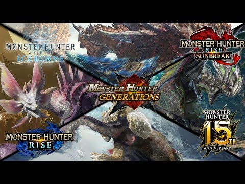 Four Generations - Fated Four Medley (MHGen + MHW:I + MHR + MHRS + MH 15th Anniversary Concert)