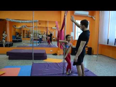 | Pole dance sport | Emily Moskalenko and Dmitry Fedotov in Kharkov |