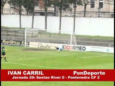 Goles 2 vuelta Pontevedra cf SAD