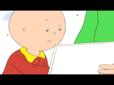 Funny Animated Cartoons 🤔 Caillou and the Puzzle 🤔 Caillou Holiday Movie | Cartoons for Kids