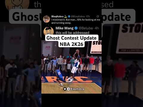 Mike Wang responded to BlaqKobra about Ghost Contests in NBA 2K26