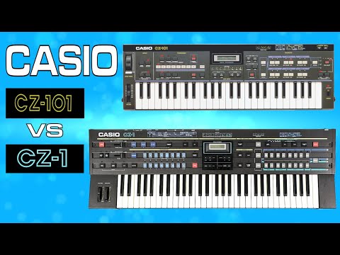 Casio CZ-101 vs Casio CZ-1 Battle (David vs Goliath!) – Is there a difference?