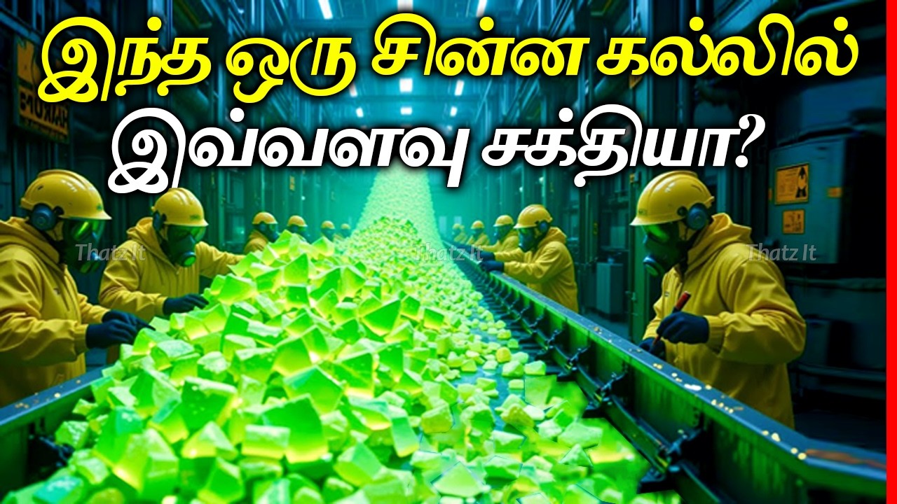 யுரேனியம் எவ்வாறு தயாரிக்கப்படுகிறது? | Nuclear Powerன் அபாய