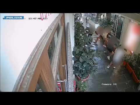Il filmato della rapina diffuso dalla questura di Firenze