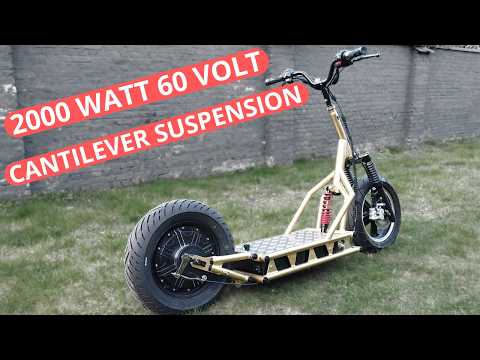 How to build a powerful DIY electric scooter