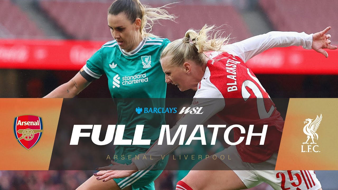LIVE: Arsenal v Liverpool | Barclays WSL 25/26 - YouTube