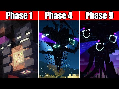 Kristallik games - All Phases Wither Storm in Minecraft Story Mode!