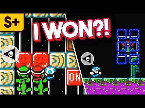 Turning TOXICITY Into VICTORY in Versus Mode (Super Mario Maker 2 Multiplayer)