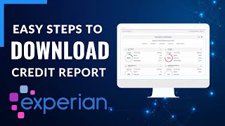 How to Download Experian Credit Report PDF !