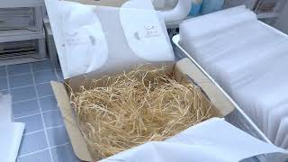 4月のスライム注文をパッケージしてみた  ASMR動画
