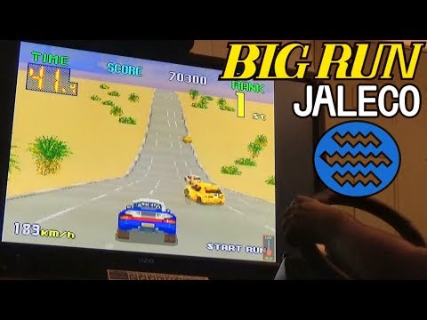 Big Run (Arcade) with 270 Degree Wheel in MAME