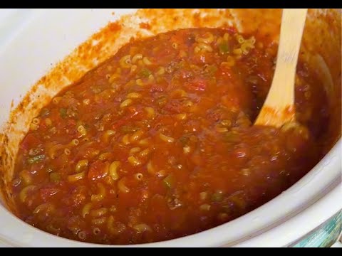 Tasty American Goulash!