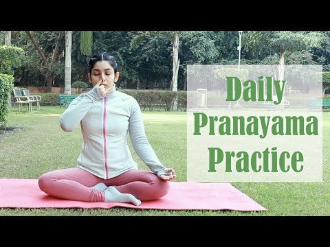 15 Mins Pranayama Practice | 5 Deep Breathing Exercises you should do Daily